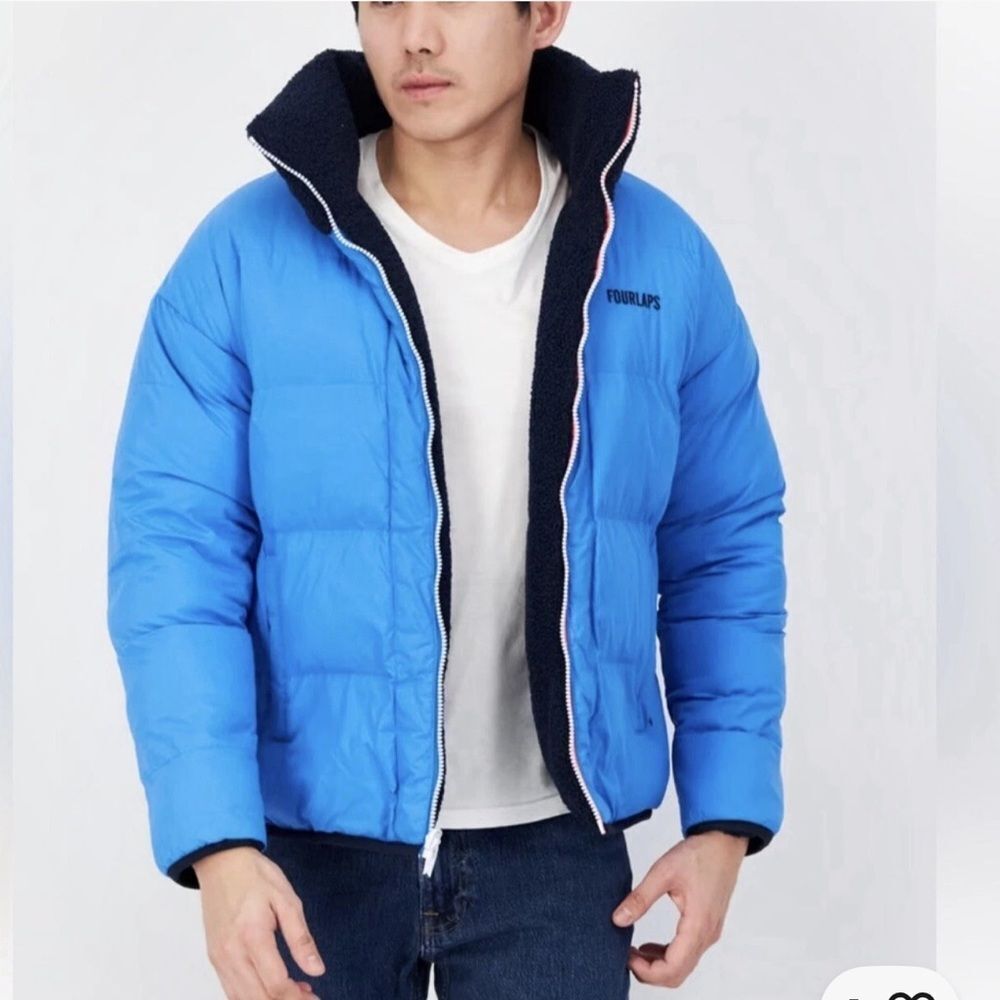 Fourlaps Reversible Men's Blue
Jacket(Size XL)